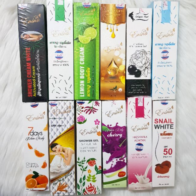 Sữa tắm trắng da VIP enina