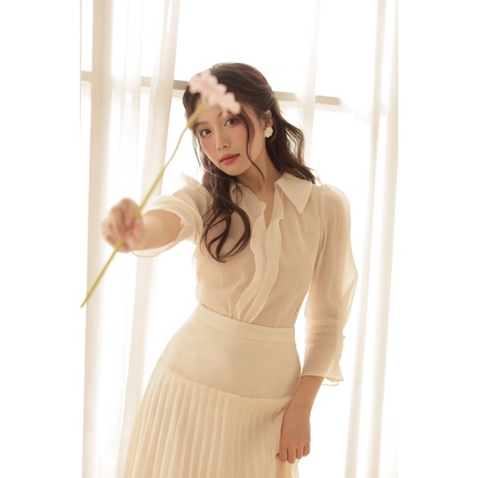 Set váy voan tiểu thư ANGELIC