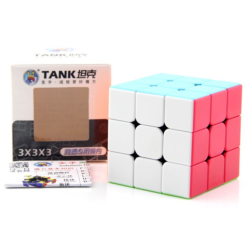 ✔️✔️ Đồ chơi phát triển trí tuệ Rubik 3 Tâng TANK 3x3x3 khôi lập phương FN025 - Quay Tốc Độ, Trơn Mượt, Bẻ Góc Tốt