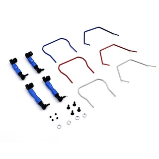Front and rear sway bar kit for traxxas 4x4 slash rustler rc car
