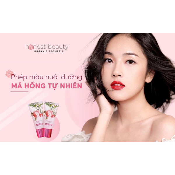 [CHÍNH HÃNG] Kem dưỡng da tạo má HỒNG tự nhiên không make up HONEST BEAUTY LIKE A ROSE