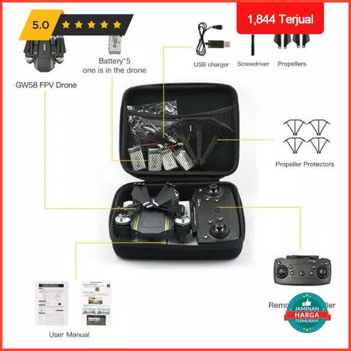 Túi Đựng Drone Eachine E58 Visuo Sg700 Sg900 Màu Đen