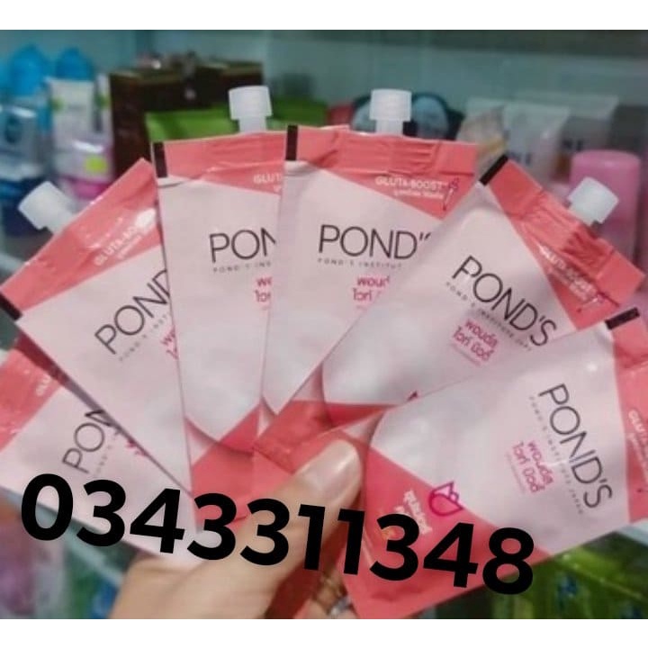 Hộp 6 Gói Kem dưỡng trắng cao cấp Pond’s nội địa Thái ( Dạng Gói 7g tiện lợi)