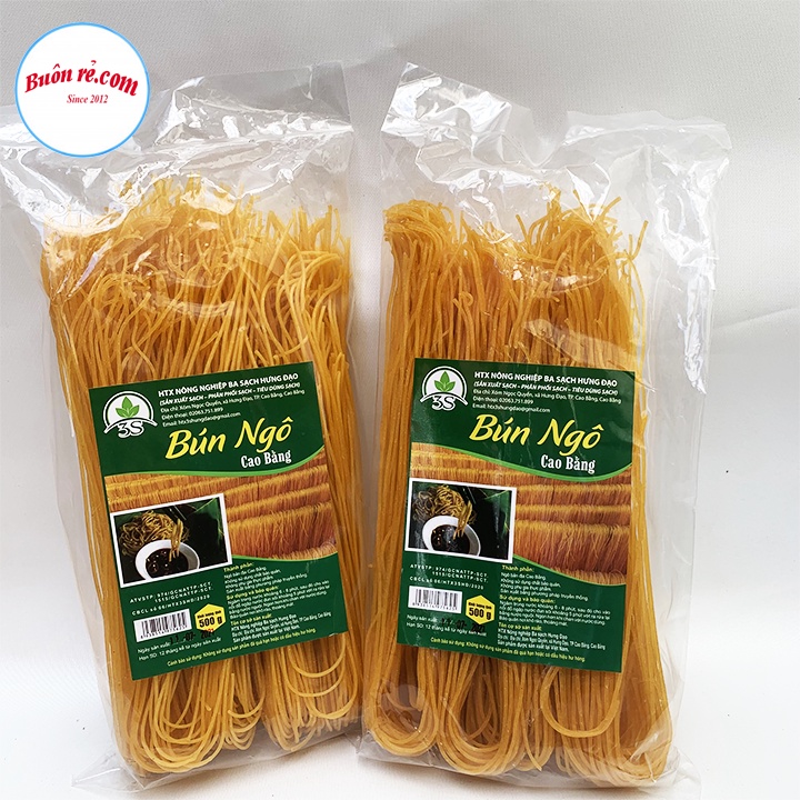 Bún khô đặc sản Cao Bằng các loại (500G) - Bún ngũ sắc ngon sạch chuẩn | BigBuy360 - bigbuy360.vn