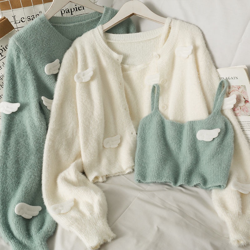 Áo Khoác Lông Nhung Tay Dài Cổ Tròn Dáng Rộng Thời Trang Mùa Thu Cho Nữ