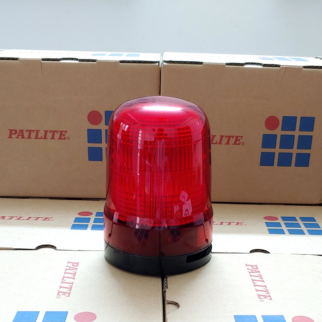 SL10-M1KTB-R Đèn cảnh báo tín hiệu Patlite - Φ100 - bóng LED 100.000h Còi Buzzer 88dB
