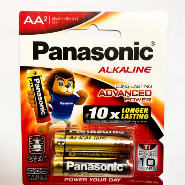 [CHÍNH HÃNG] PIN ALKALINE AA, AAA PANASONIC 1.5V, PIN  ( 2 Viên/ vỉ)