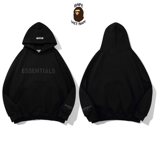 Áo hoodies ESSENT chất nỉ nhập khẩu, mũ may 2 lớp, chữ in bằng cao su non dày dặn - Xamiu_shop