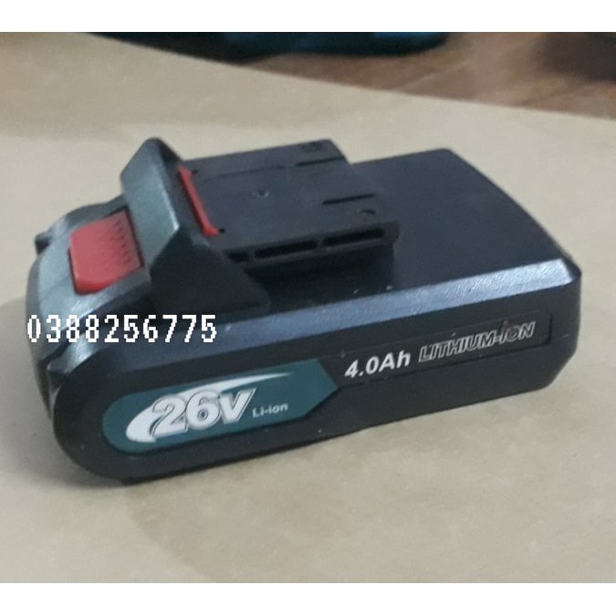 Pin 26V cho các dòng máy khoan pin