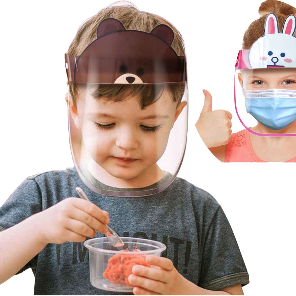 (Hàng Mới Về) Mặt Nạ Trong Suốt Bảo Vệ Mắt Chống Sương Mù Chống Sương Mù Cho Trẻ Em