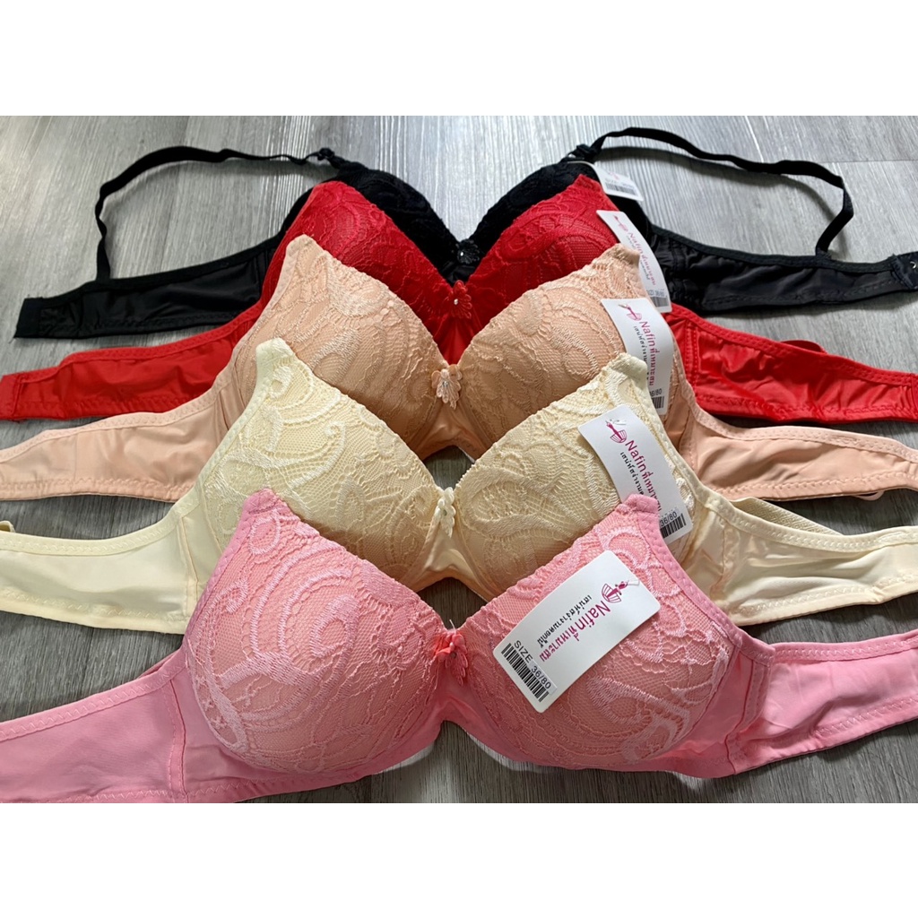 Áo ngực, áo lót thái lan nữ, không gọng mút mỏng 1cm, áo lan phủ ren mềm mịn siêu hot msA22