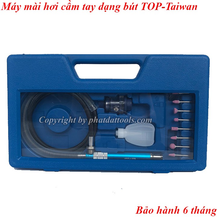 Bộ máy mài hơi cầm tay dạng bút TOP-Hàng Đài Loan-Bảo hành 6 tháng