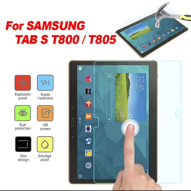 [SHIPNOW] Dán kính cường lực Glass T800/ T805 Galaxy Tab S 10.5 ( trong suốt )