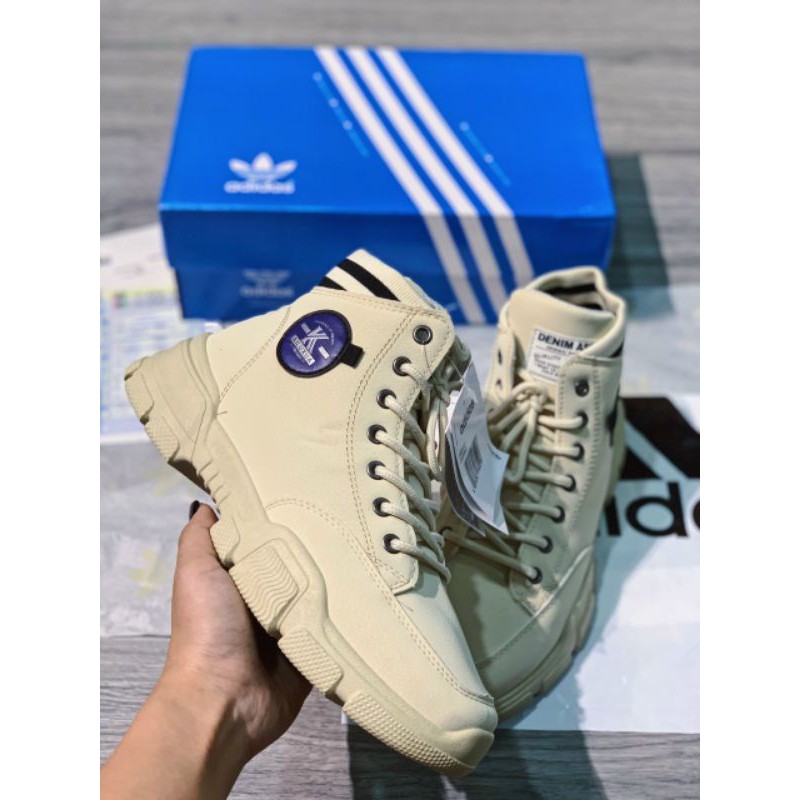 [VIDEO THẬT] Giày thể thao Sneaker cổ cao Denim Ars MS4381 Fullbox | BigBuy360 - bigbuy360.vn