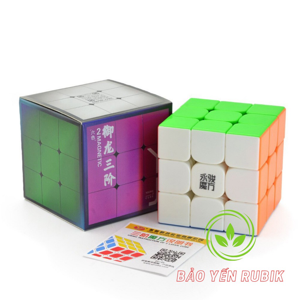 [người bán địa phương] Rubik 3x3 Nam Châm YongJun YuLong V2 M YJ V2M Rubik 3 Tầng ( Mã RB67 )