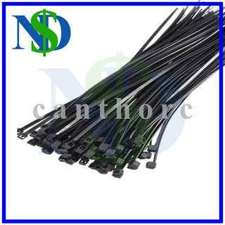 10 sợi Dây rút nhựa Nylon Cable Tie 2.5 x 100 mm 10cm