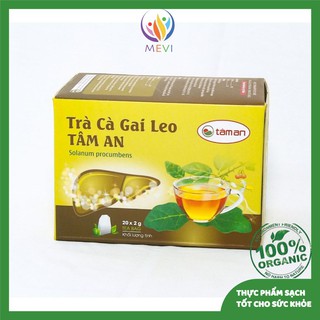 [FREESHIP] Trà cà gai leo thải độc gan Tâm An Eco, túi lọc 20 gói x 2gam