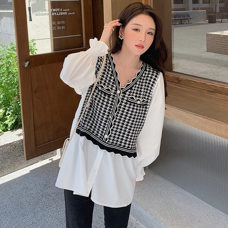 Áo Sơ Mi Len Xinh AB316