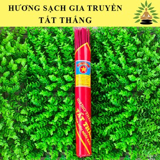 Nhang Trầm Hương Không Đậu Tàn, Không Hoá Chất Hương Thơm Tự Nhiên ( 1 Bó 100 Nén)
