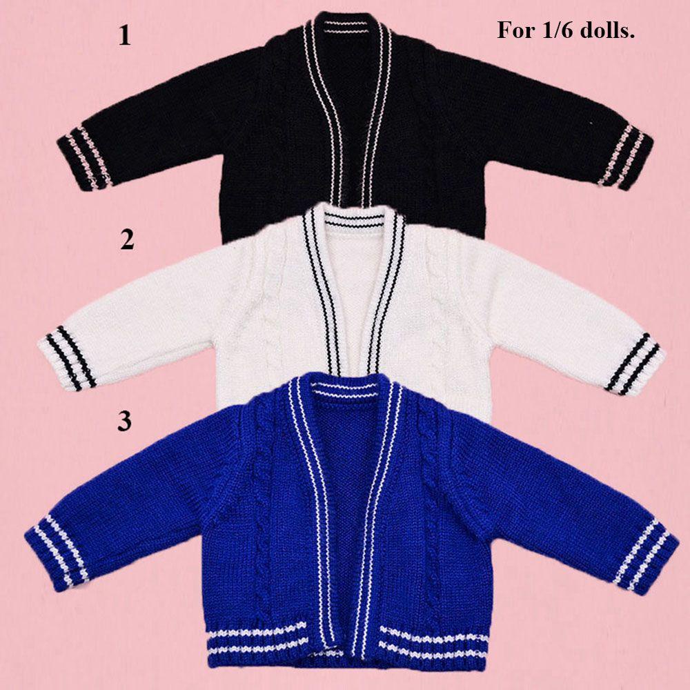 Áo Sweater Dệt Kim Thủ Công Mini 30cm Dành Cho Búp Bê