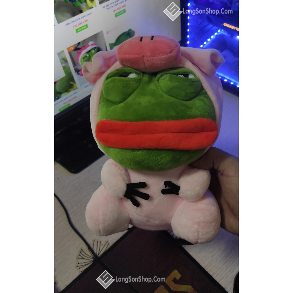 Ếch xanh pepe lai Heo hồng cực đẹp - Pepe Frog