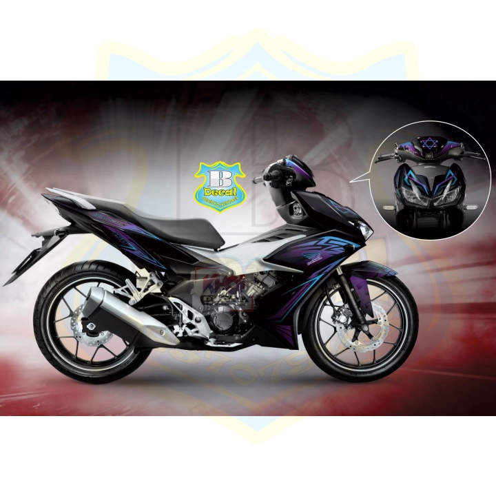 ( Quí khách vui lòng mang ra tiệm cho thợ dán ) Tem winner X đen