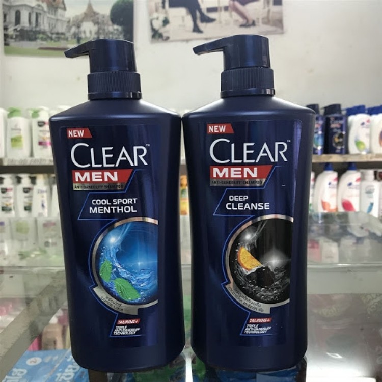  Dầu gội Clear Men sạch gàu và ngăn gàu sạch sâu 900g