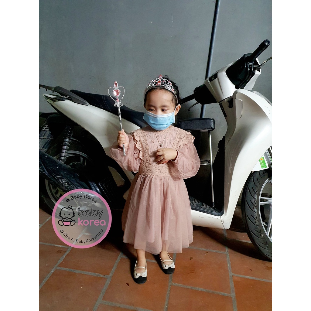 Váy voan ren Daiya cao cấp made in Korea