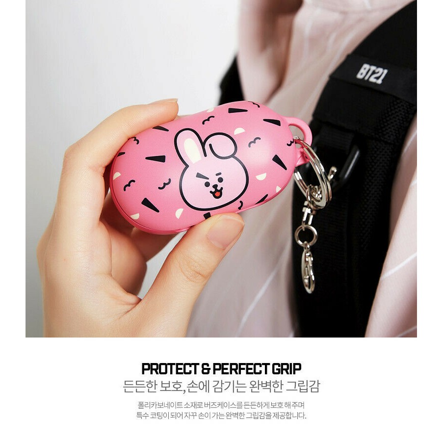 Vỏ Bảo Vệ Hộp Sạc Tai Nghe Samsung Galaxy Buds / Buds + / Buds Plus BT21 Chính Hãng