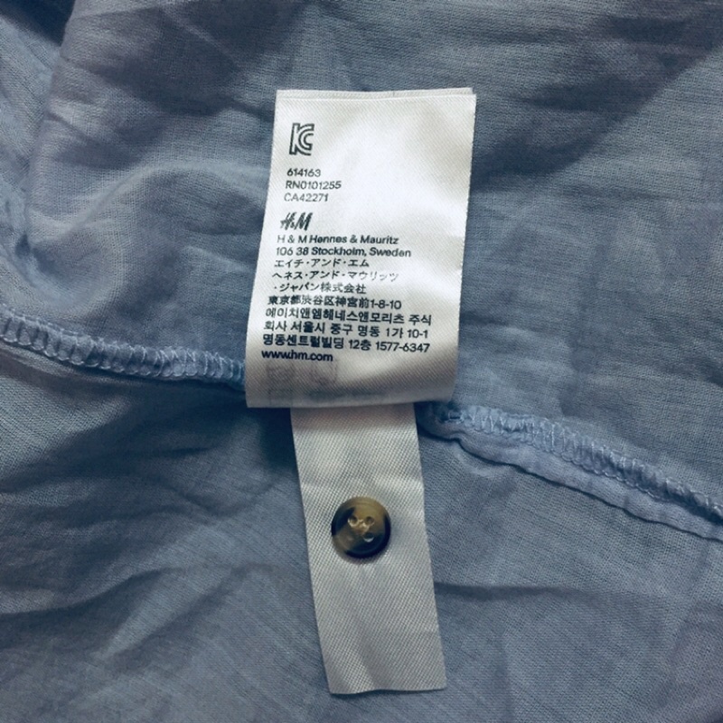 Áo sơ mi H&M nữ size 170/96A 2hand
