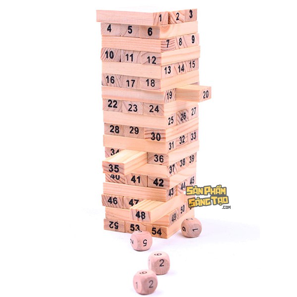 BỘ TRÒ CHƠI RÚT GỖ JENGA MINI - Mang đến những phút giây thư giãn thoải mái cùng bạn bè và người thân.