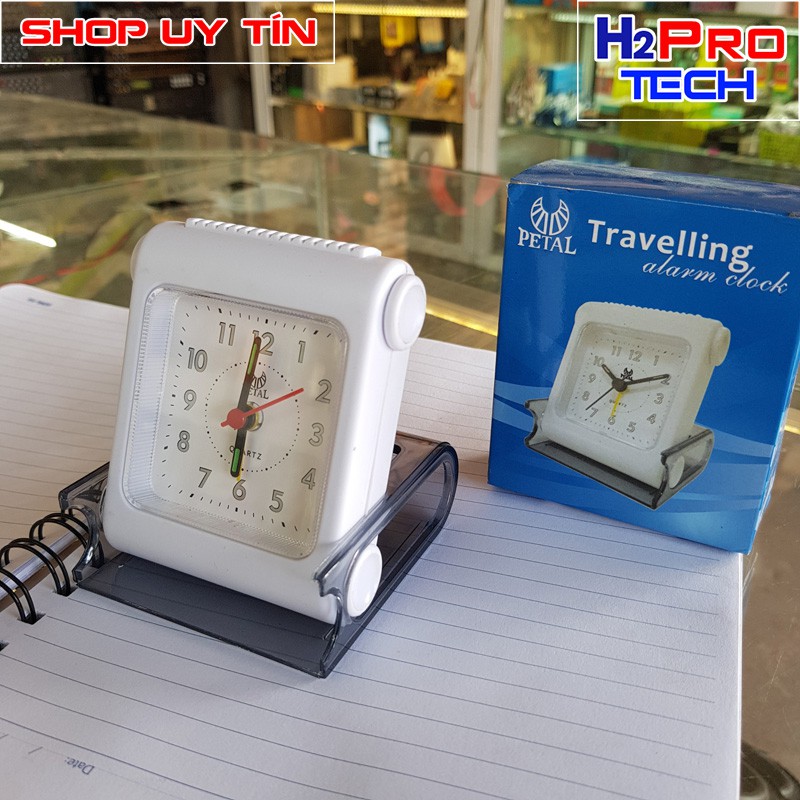 Đồng hồ báo thức để bàn Pearl Travelling B-11| đồng hồ để bàn
