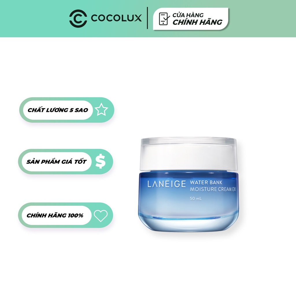 KEM DƯỠNG LANEIGE WATER BANK CREAM EX [ Coco Shop]