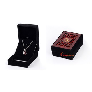 [HCM] Hộp vải nhung đựng trang sức chữ Phúc - Candyshop88