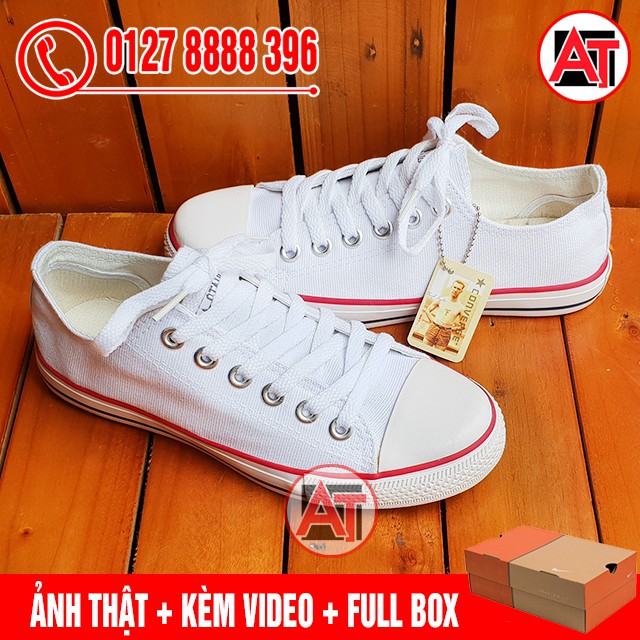 [KÈM HỘP HÃNG] Giày Thể Thao CV Classic Trắng Nam Nữ | BigBuy360 - bigbuy360.vn