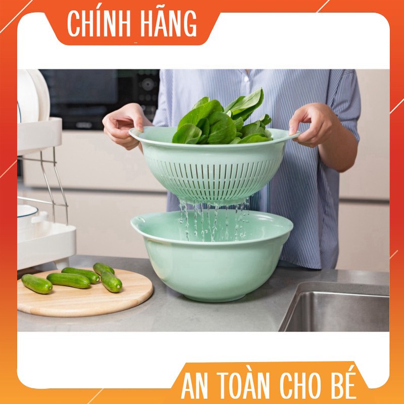 Bộ thau rổ cao cấp Inochi (tiêu chuẩn Nhật Bản) (tiêu chuẩn Nhật Bản)