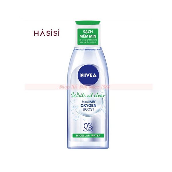 Nước Tẩy Trang Kiểm Soát Nhờn Làm Sáng Da NIVEA WHITE OIL CLEAR 200ml