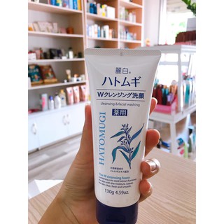 Sữa Rửa Mặt HATOMUGI Naturie Hạt Ý Dĩ Của Nhật 130g