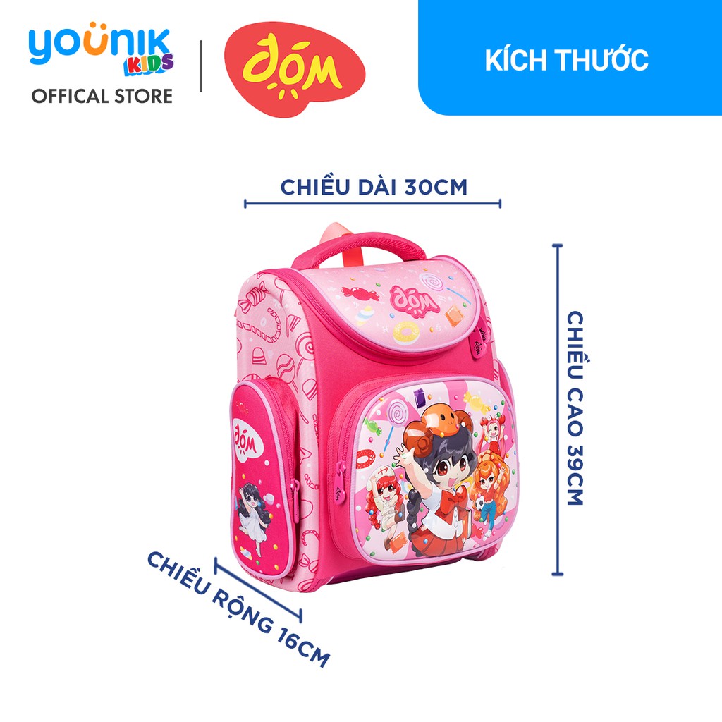 [Mã WABRBAGS giảm 20K đơn 99K] Balo Học Sinh Chống Gù Lớp Học Mật Ngữ Đóm