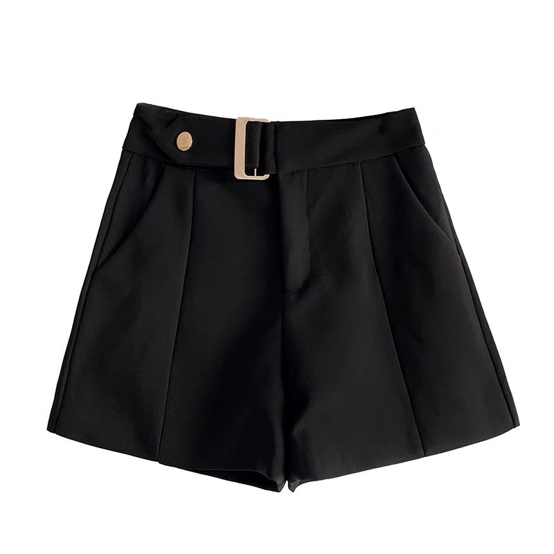 Quần short nữ cạp cao đùi nữ chất liệu vải tuyết mưa bigsize 40 - 75kg 109