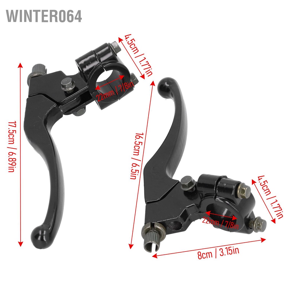 Cặp Tay Thắng 7 / 8 Inch Cho Xe Mô Tô Địa Hình ATV