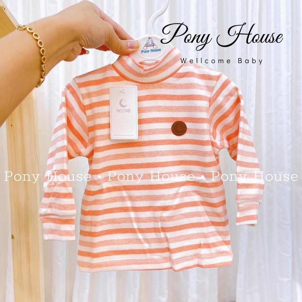 Áo Giữ Nhiệt Moon 3cm Nỉ Dày Dặn Cho Bé Trai, Bé Gái SizeTừ 6M - 3Y