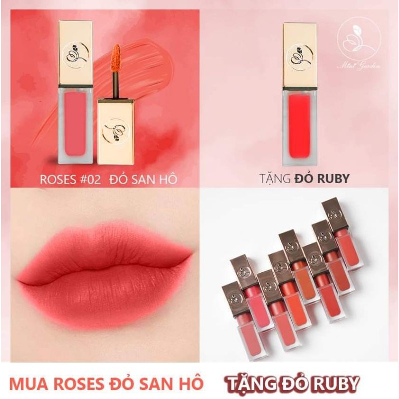 Son Rose siêu lỳ [mua 1 tặng 1] được chọn màu