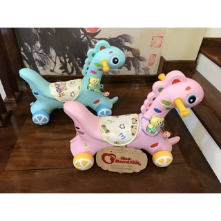 Ngựa Bập bênh chòi chân cho bé