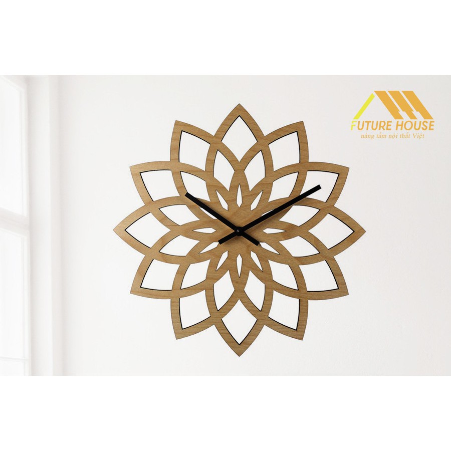 XẢ KHO 20 MẪU - Đồng hồ Gỗ treo tường chất liệu gỗ máy kim thiết kế in theo yêu cầu decor trang trí nhà