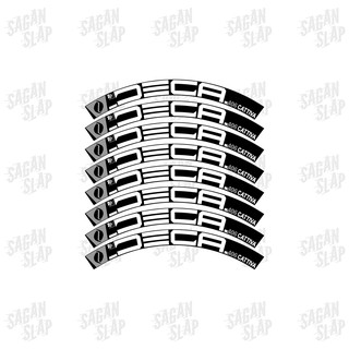 Decal Dán Vành Xe Đạp Rộng 2Cm