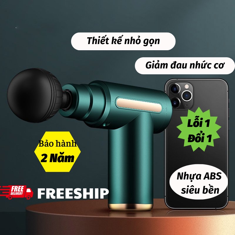 Máy Massage Cầm Tay Massage Cổ Vai Gáy Đa Năng Gọn Nhẹ KHO GIA DỤNG TRẦN PHÚ