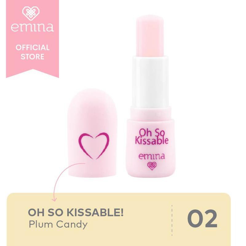 (Hàng Mới Về) Son Dưỡng Môi Emina Oh So Kissable 3.4g 7152) | BigBuy360 - bigbuy360.vn