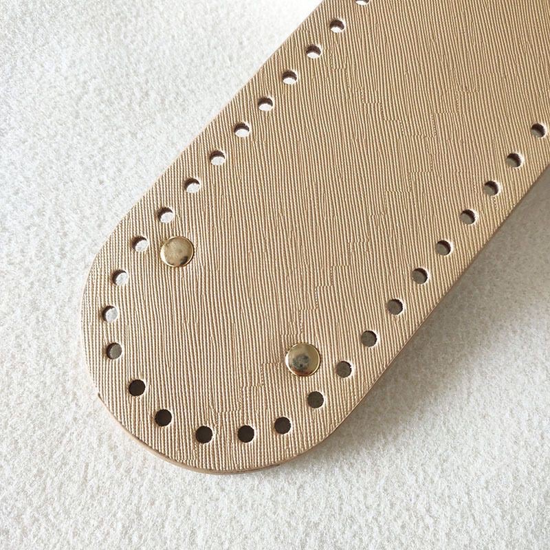 Đáy da PU làm túi xách 26x8cm - Miếng đệm đáy túi handmade bằng da PU