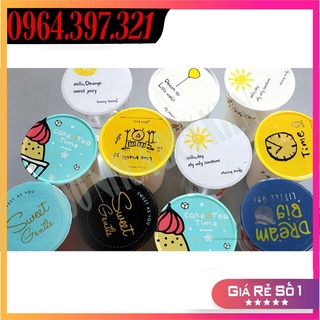 SỈ  CUỘN MÀNG ÉP LY NHỰA, CUỘN KEO DÁN MIỆNG LY NHỰA, MÀNG DẬP CỐC HELLO SUMMER